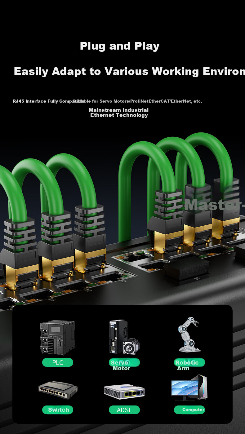 CABLE CREATION CAT6A High Flexibility Industrial Grade Patch Cable Network Cable 10 Gigabit Shielded Ethernet Cable for Data Center Engineering, Heat Resistant Computer Broadband Home Pre-Made Patch Cord 1m 4