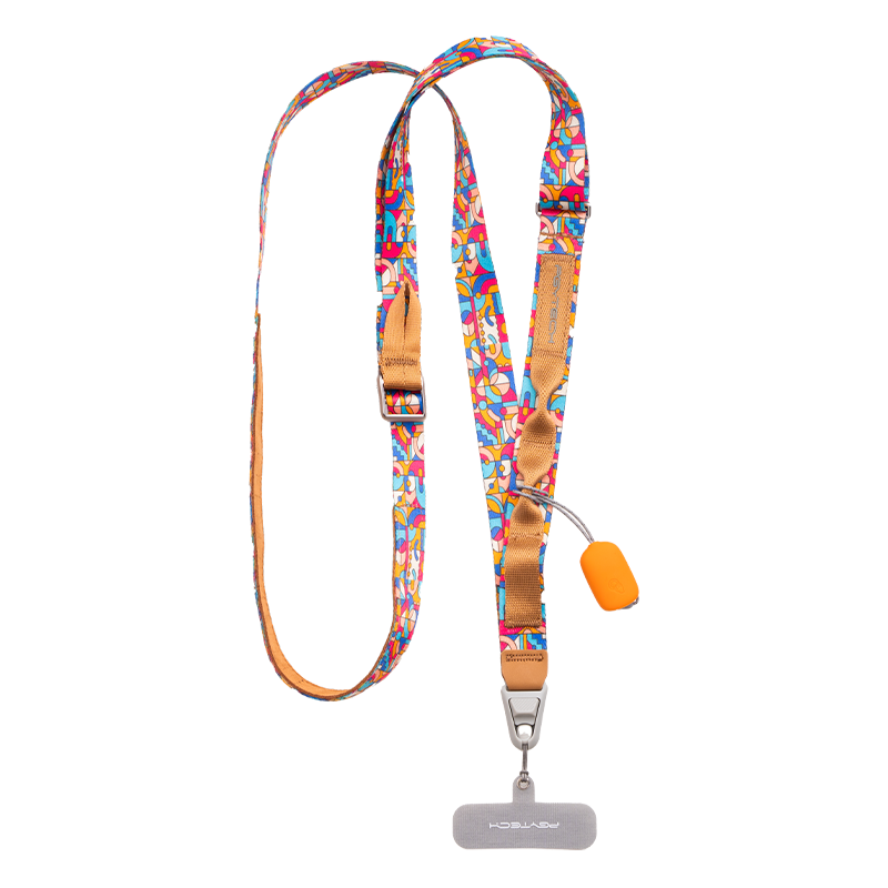 PGYTECH Phone Lanyard, Dandelion Phone Photography Strap, LinkGo Phone Shoulder Strap, Anti-Loss Cord, Neck Strap, Adjustable IPhone 17 Phone Charm, Woven Band Style Modern Art