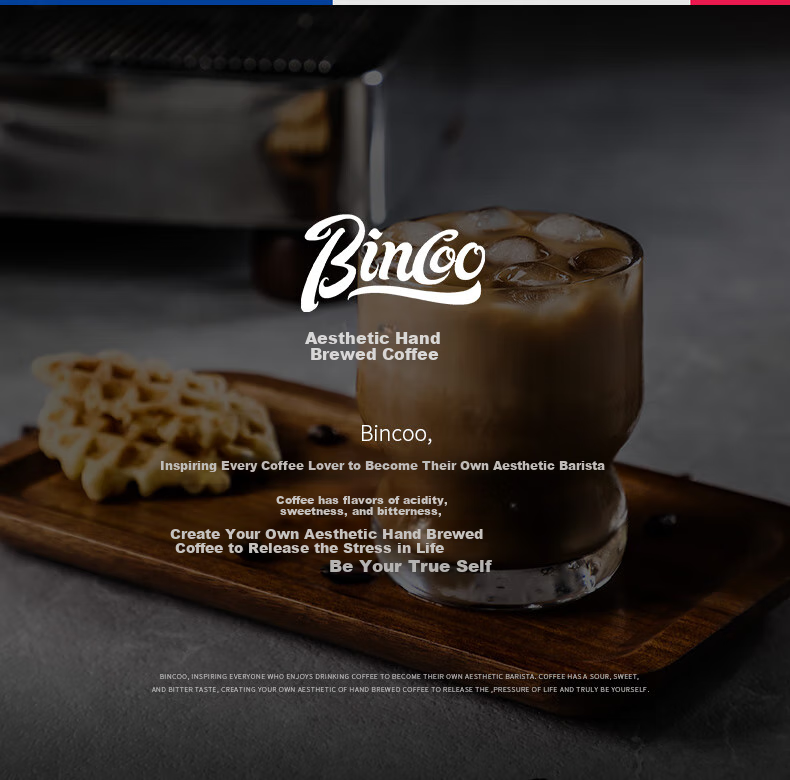 Bincoo Black Knight Glass Cup for Latte, Iced Americano, Milk, Special Cocktail, Coffee, Heat-Resistant Mug with Latte Art 1