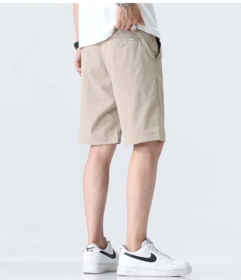 MARK FAIRWHALE Ice Silk Cooling Five-Point Shorts for Men, 2026 Summer New Loose Casual Pants, Trendy Quick-Dry Shorts for Me 12