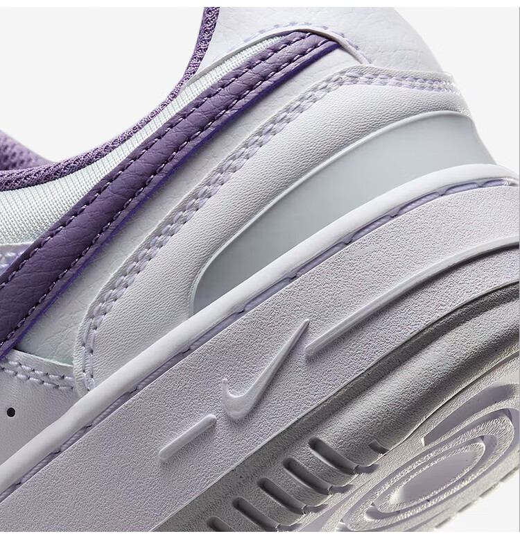 NIKE Women's Casual Shoes, NIKE GAMMA FORCE Sneakers, HF4987-100 White And Purple, Size 37.5 4