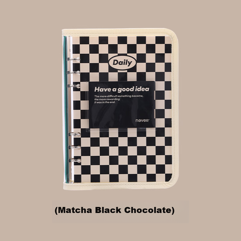 Never Lively Notebook 3.0 Loose-Leaf A5 Detachable Transparent Cover Notebook