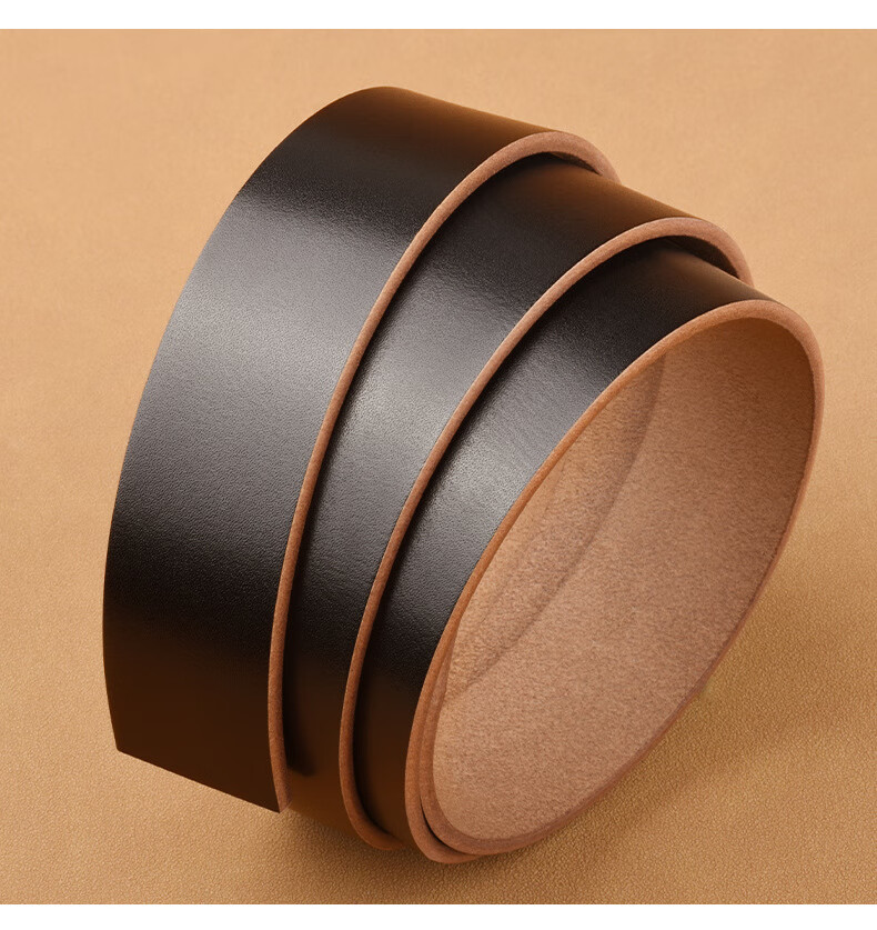 JEEP Leather Belt for Men, Top-Grain Cowhide, Toothless Inner Belt, Casual High-End Trouser Belt, Birthday Gift for Boyfriend Or Husband 8