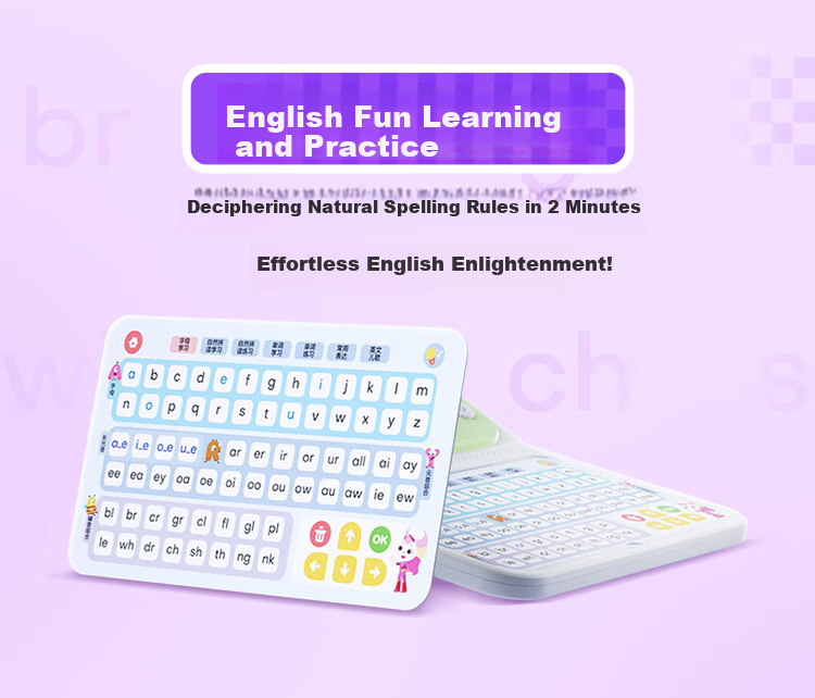 Hongen All-Subject Early Learning Machine for Preschool to Elementary Transition, Educational And Practice Set, Birthday And Back-To Gift for Boys And Girls Aged 3-8 11