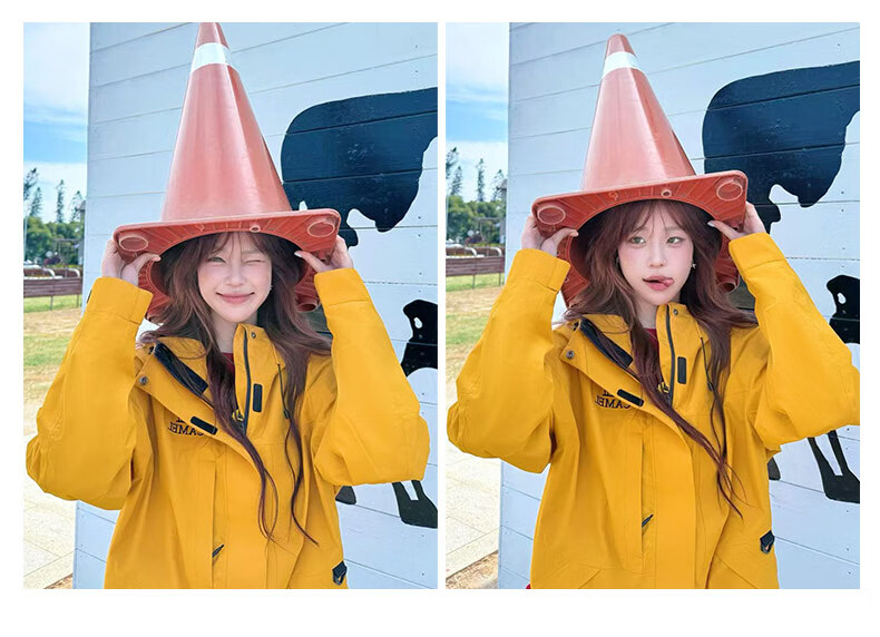 CAMEL [Yudawzhe] Outdoor Three-In Jacket, Unisex Style, Windproof And Waterproof Mountaineering Coat 2
