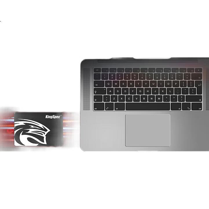 SSD накопитель KingSpec P3-1TB, 1 ТБ, SATA III, 2.5 дюйма, TLC NAND, скорость чтения 550 МБ/с, для ПК и ноутбуков
