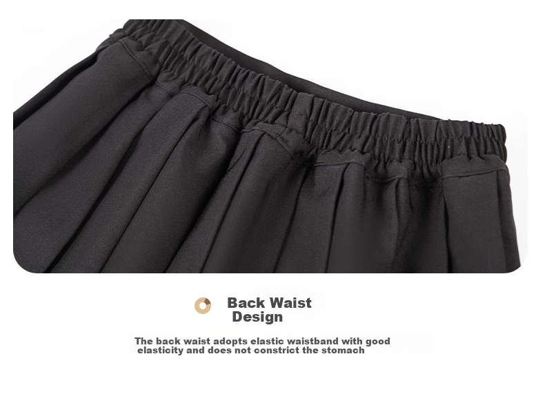 Luomeng Girls' Pleated Skirt, Children's Half Skirt, School Uniform, for Older Children And Elementary Students, Preppy Style Short Skirt, Navy Blue, Size 120 24