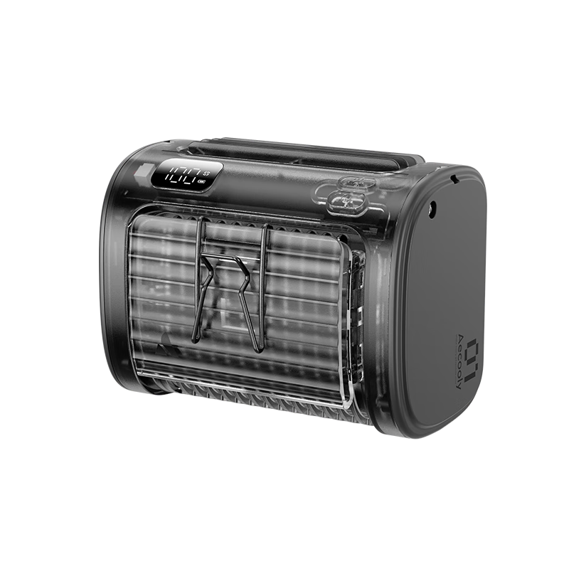 Aecooly Waist-Hanging High-Speed Energy-Saving Portable Mini USB Fan Long Battery Life Outdoor Travel Hiking Fishing Powerful Wind