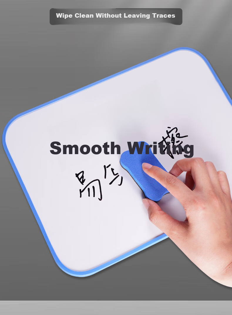 Snowhite Whiteboard Marker Set with Thick Tip, Erasable, Smooth Writing, Durable And Long-Lasting. Office Supplies, Stationery for Meetings, Teachers' Training. Black, 10 Pieces/box, WB568 2