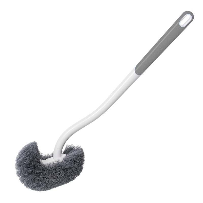 Jiebishi Household Toilet Brush, No Dead Angle Cleaning Brush, Wall-Mounted Long-Handle Bathroom Cleaning Tool