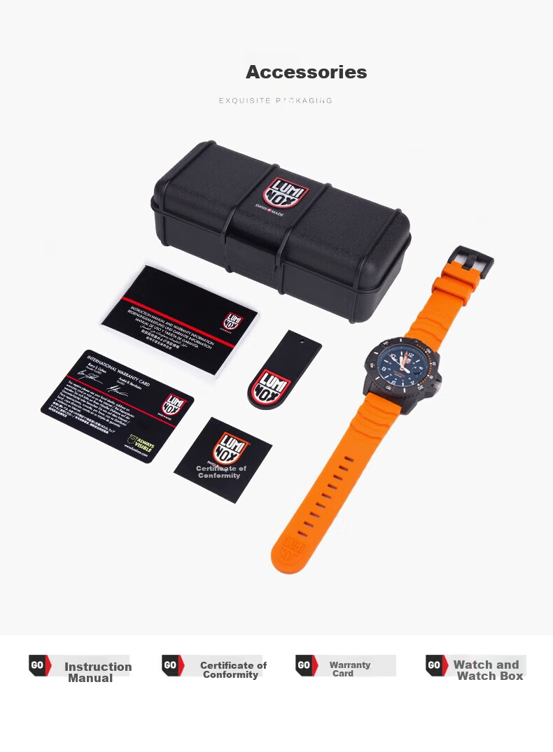 Luminox Seal Team Foundation Swiss Sports Watch, Water-Resistant to 200 Meters, Quartz Watch XS.3601.BO.NSF 7