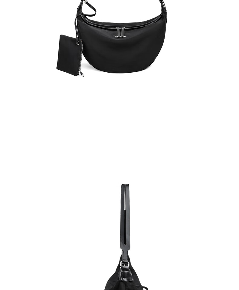 C.BANNER Crossbody Bag for Women, Large Capacity Commuter Shoulder Bag, Lightweight Luxury Dumpling Bag, Outdoor Casual Travel Backpack 3