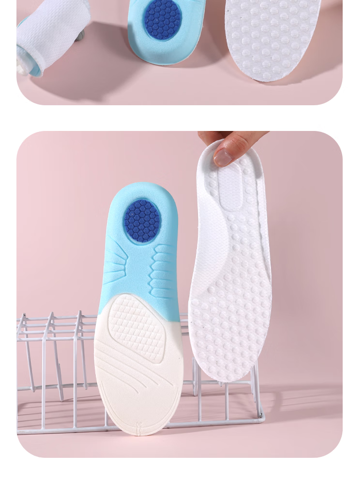 Bonnie Family 3-Pair Kids' Insoles Cuttable Shock Absorbing Comfortable Sweat-Absorbent Breathable Summer Size 30-31 14