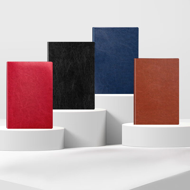 Xutong A5 Business Soft Leather Notebook 100 Sheets/200 Pages Journal Diary Meeting Notes Thickened Notebook Customizable Logo 1
