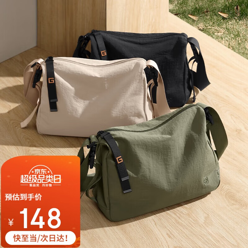 GOLF Shoulder Crossbody Bag for Women, Outdoor Casual Handbag, Water-Resistant Commuter Large Capacity Canvas Bag, Birthday Gift for Wome