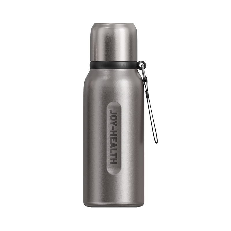 Joyoung Insulated Mug, 316L Stainless Steel with Ceramic Inner Liner, Pure Titanium Filter, Large Capacity Vacuum Insulated Travel Water Bottle