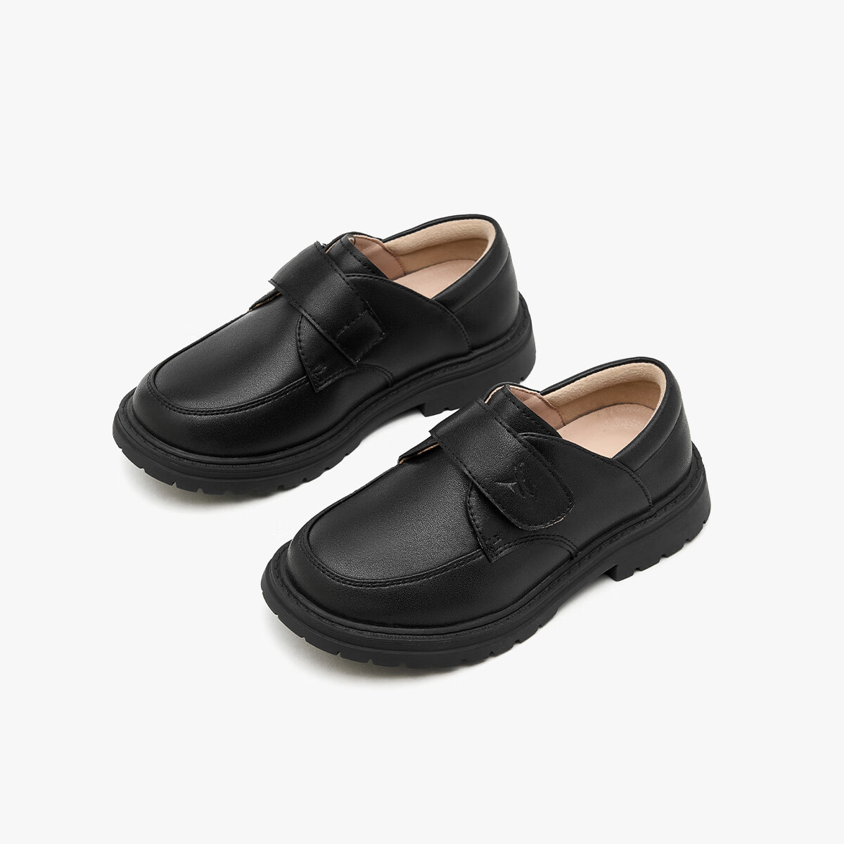 RED DRAGONFLY Children's Autumn Shoes, Boys' Flats, Soft-Soled Youth Leather Shoes, British Style, Q53AD004, Black, Size 37 7