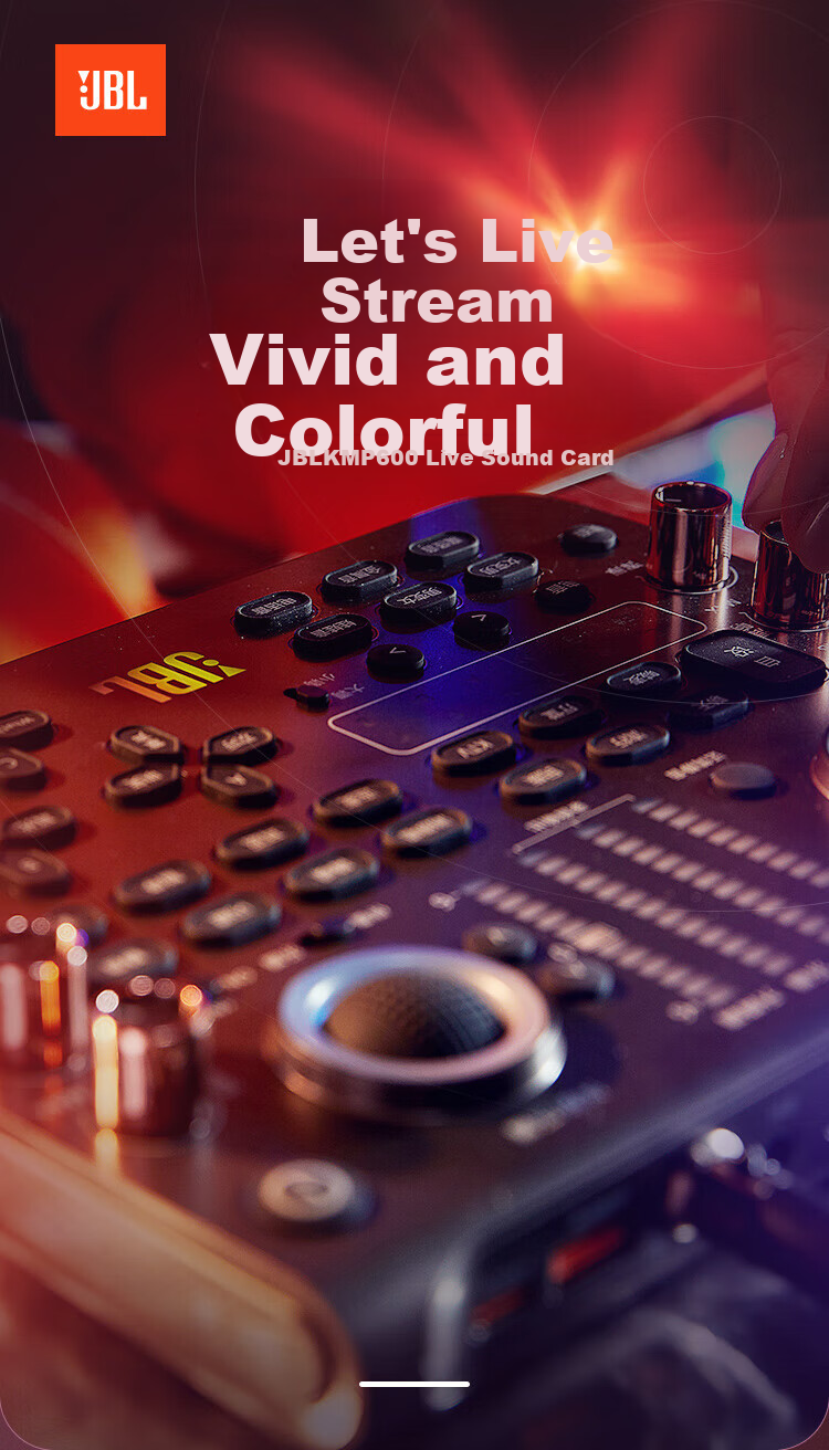 JBL KMP600 Live Streaming Sound Card Equipment Set for Mobile Phones And Computers, Professional Karaoke for Internet Celebrities, Suitable for Kuaishou And Douyin Live Streaming, Singing, Chatting, And Promoting Products 1