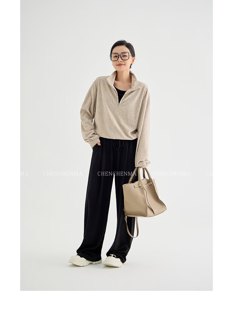 Chenchenma [Super Comfortable] Girls' Spring And Autumn Casual Straight-Leg Pants, Parent-Child Outfit, Children's Loose Floor-Length Trousers 31