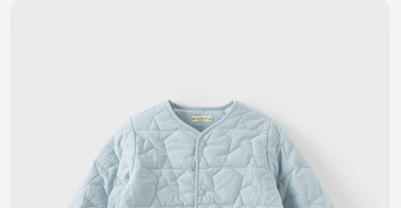 DAVE & BELLA Girls' Cotton Jacket Autumn Winter Boys' Warm Cotton Coat Lightweight Liner Outerwear for Older Kids 4