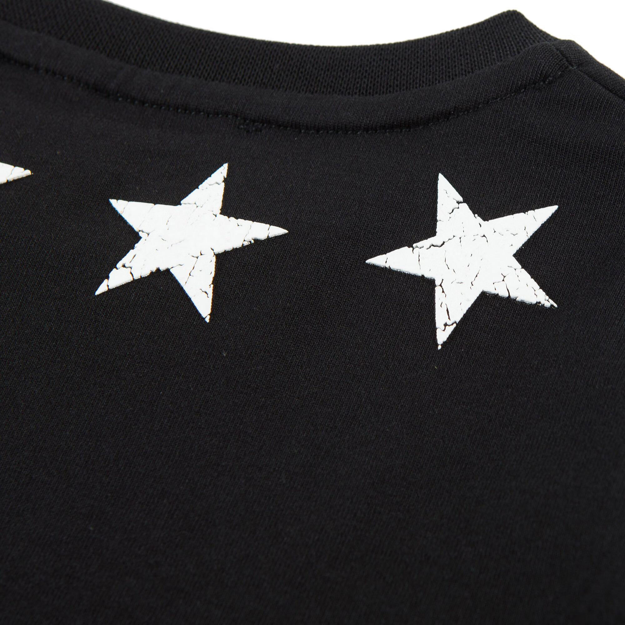 纪梵希 (givenchy kids ) 奢侈品童装 男童黑色棉质星星短袖t恤 h