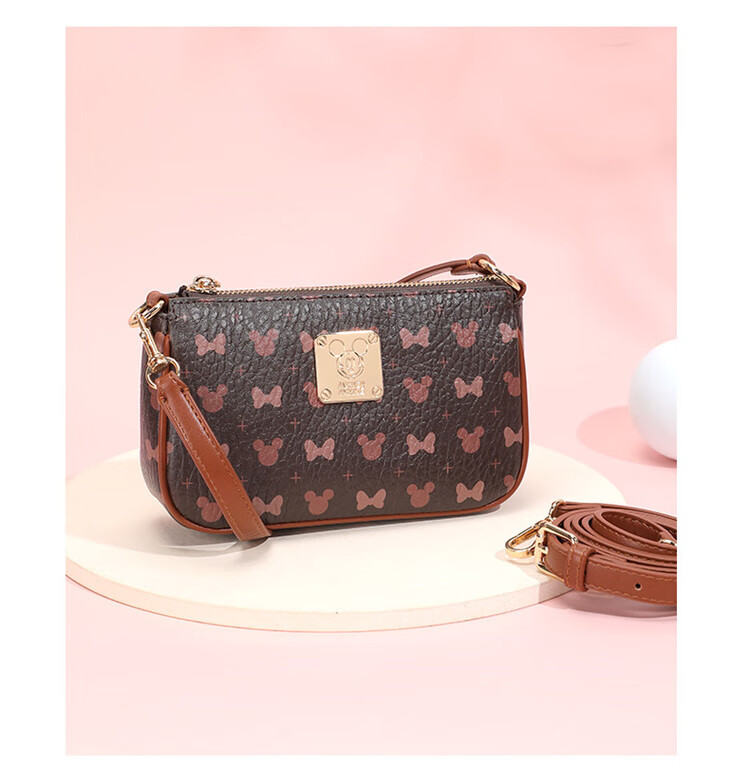 Disney Handbag, Women's Shoulder Crossbody Bag, Minnie Mouse Design, Underarm Bag, Birthday Gift Box Set for Wome 26