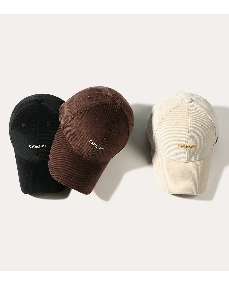 CACUSS Women's Baseball Cap Autumn Winter Trendy Versatile Slim Face Hard Top Large Head Circumference Casual Duckbill Hat for Men - Dark Purple 4