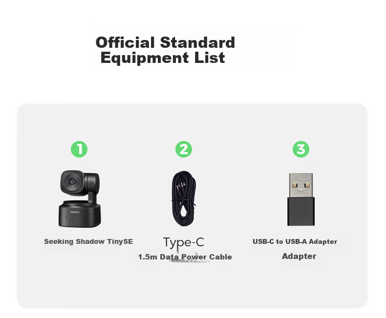 OBSBOT Xunying TINY SE AI Camera, Live Streaming Webcam for Desktop with Microphone, 1080P HD Video Conference Camera, Intelligent Tracking, Influencer Livestreaming Equipment 19