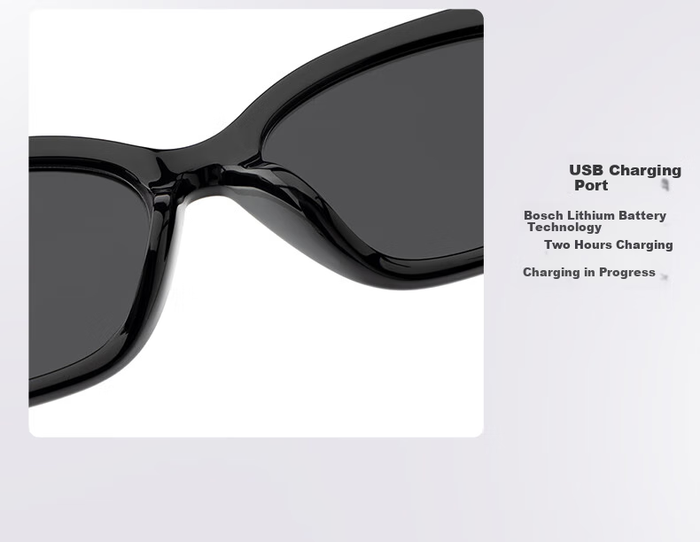 CAXMAN Retro Cat Eye Elegant Plain GM Sunglasses for Men And Women, Narrow Frame UV Protection Polarized Driving Glasses that Make Face Look Smaller 11