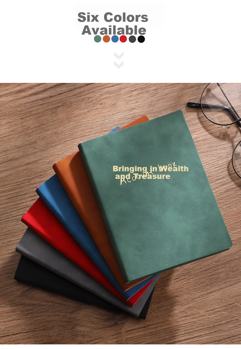 Jinyi 2026 New Daily Journal, Thick Cash Account Book for Income And Expenses, Business Profit Ledger, A5 Accounting Notebook - Gray (180 Sheets) 6
