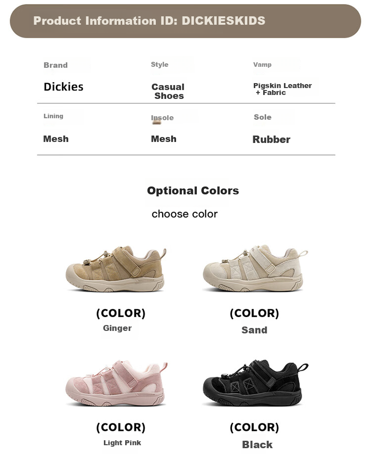 Dickies Children's Shoes, Spring And Summer New Warm Boys' Travel Shoes, Fleece-Lined Sneakers, Casual Shoes, Comfortable Girls' Soft-Soled Trendy Shoes 2