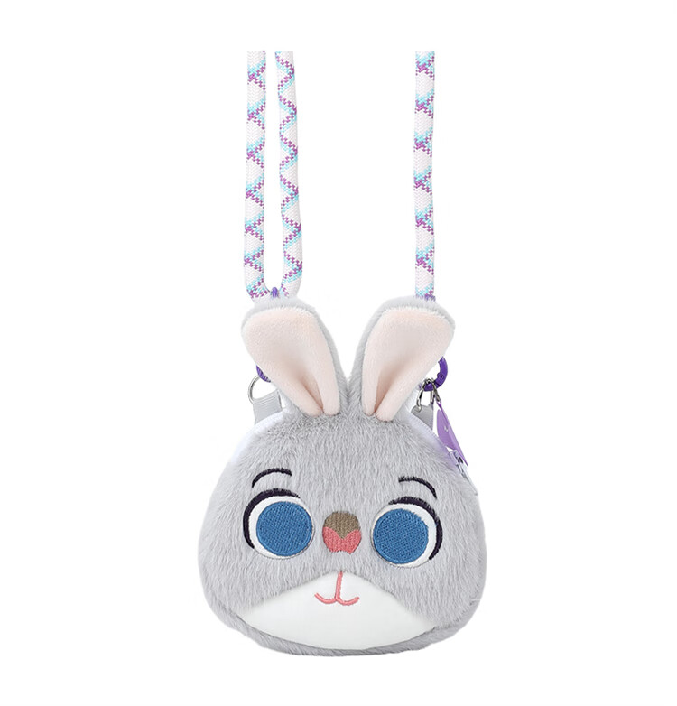 Disney Mayor Sheep Plush Cartoon Earphone Bag Coin Purse Phone Crossbody Strap Lanyard 15