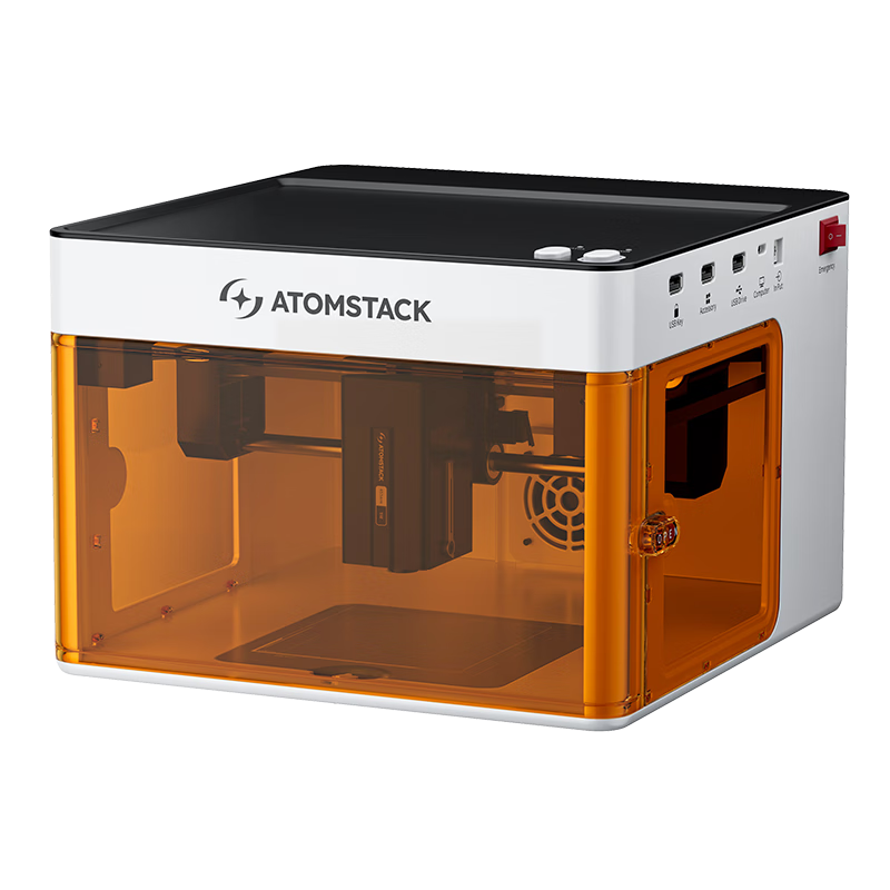 ATOMSTACK P1 Dual-Beam Laser Engraving Machine Small Metal Engraver Leaf Engraving Machine