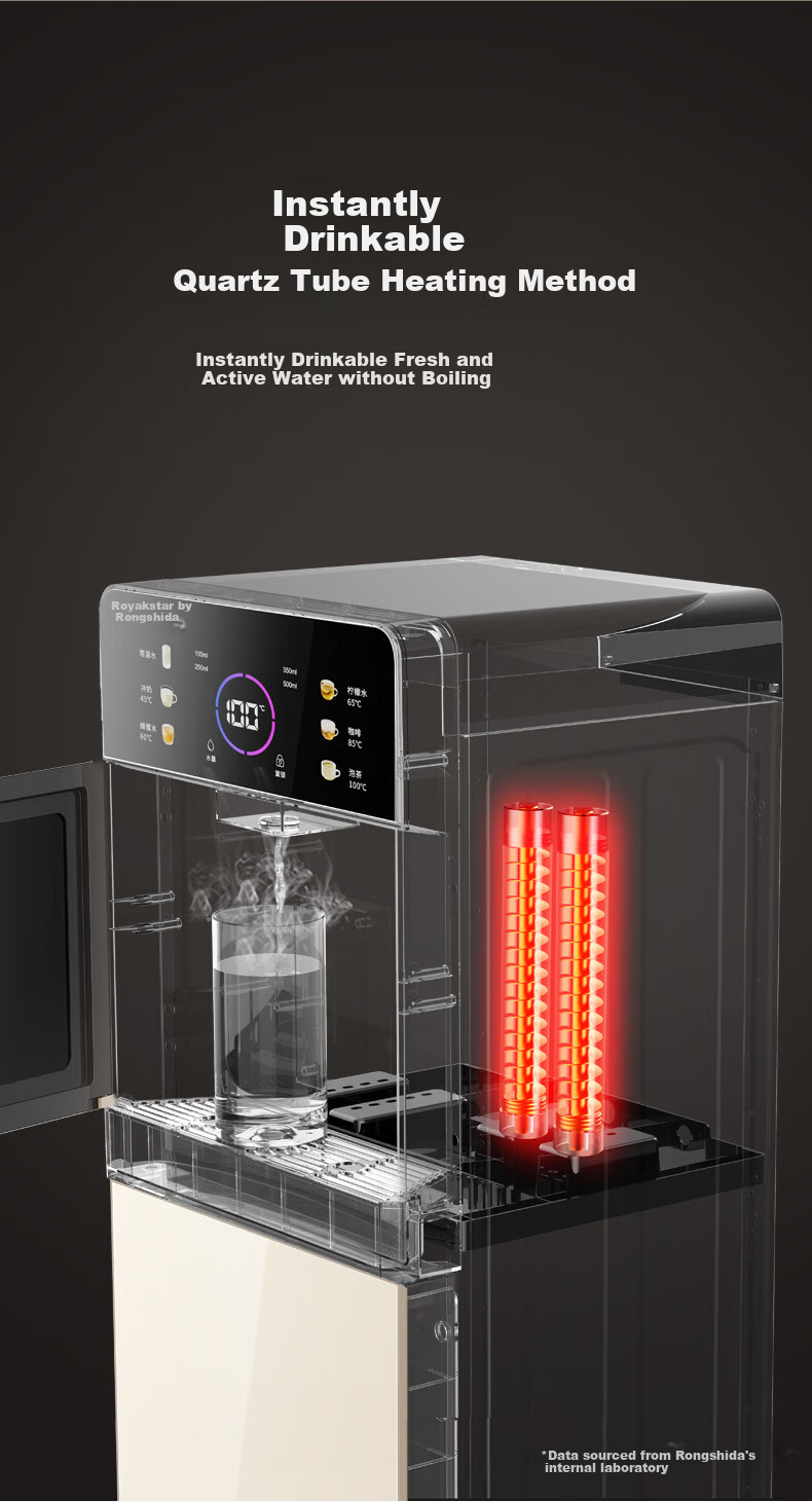 Royalstar Instant Hot Water Dispenser Sold by JD, Floor-Standing Rapid Heating Bottom-Loading Milk Maker And Formula Mixer with Adjustable Temperature, Fast Heating Office Fully Automatic Intelligent Water Boiler YR-S2801 3