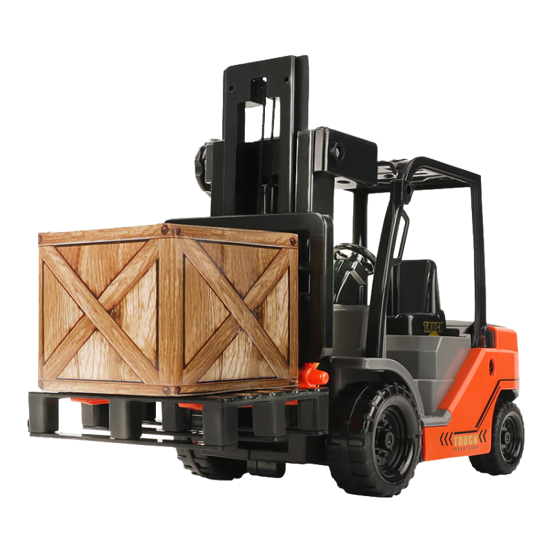 Mabao Twin Children's Day Gift Forklift Toy Large Size 3-6 Years Old Boys Baby Liftable Ride-On Engineering Model