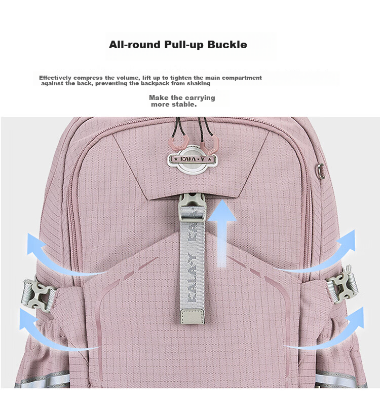 KALA·Y Middle School Student Backpack, Large Capacity, Lightweight, Casual Outdoor Backpack, Stylish And Attractive Unisex Shoulder Bag for Travel 7