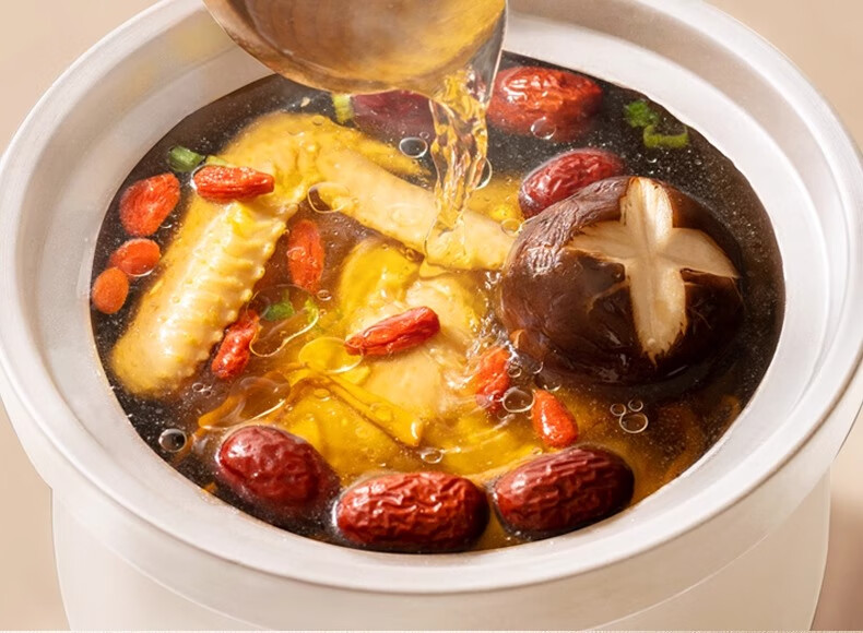 Joyoung Electric Stew Pot, Electric Soup Pot, Electric Clay Pot, Soup Cooking Pot, 1.5L Large Capacity Bird's Nest Stew Pot, Purple Clay Pot, Multi-Functional Pot, Baby Food Pot, Porridge Cooking Pot, Electric Cooker GD152 9