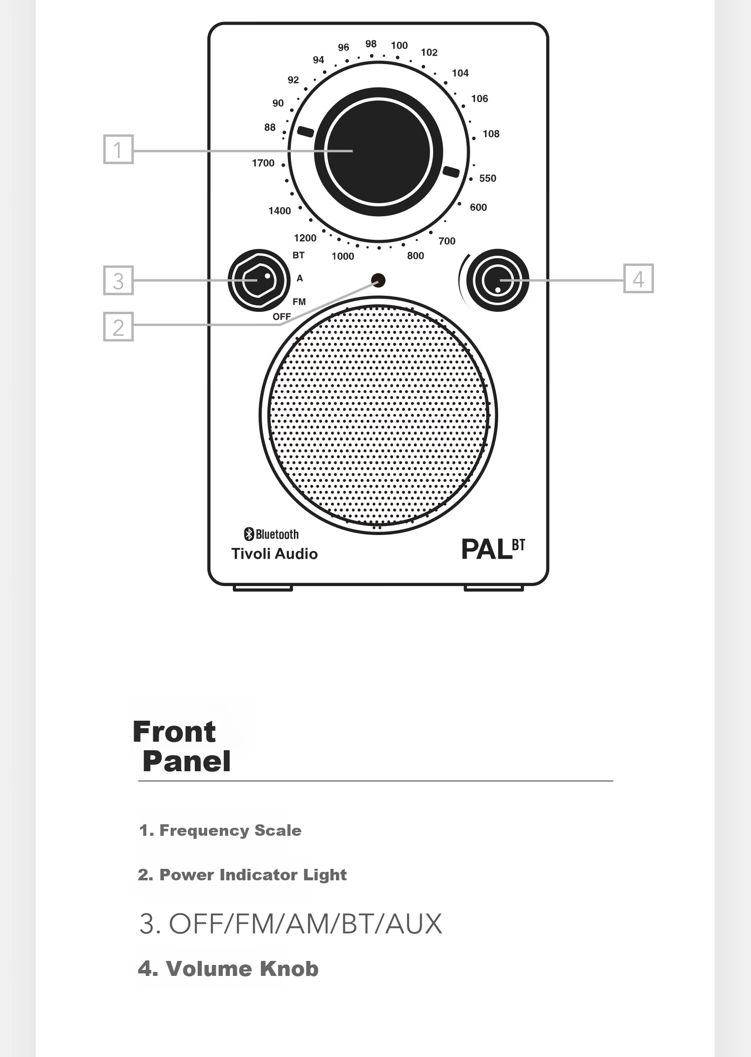 Tivoli Audio PALBT Stylish Outdoor Radio, Portable Speaker, Waterproof Bluetooth Speaker, Birthday Gift, Red 21