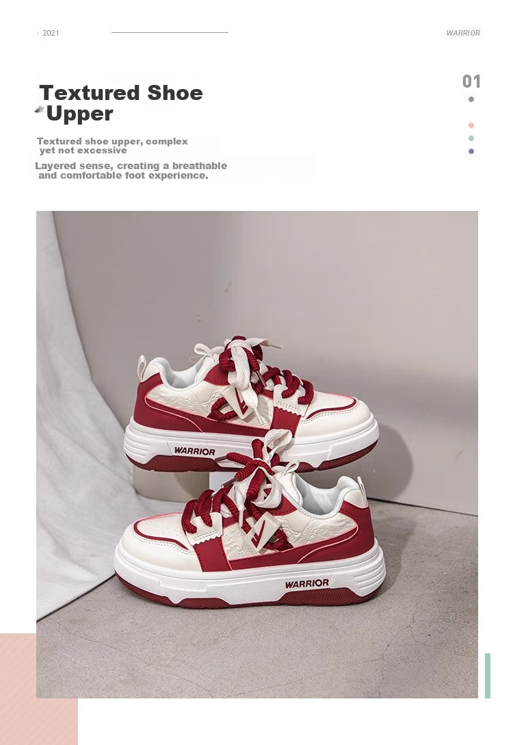 Huili Spring New Women's Shoes, Thick-Soled Sneakers, Fashionable Versatile Footwear J575Z White/Khaki-Single Mesh Style 37 1
