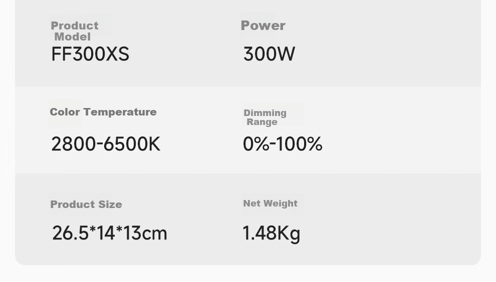 Beiyang Photography Live Streaming Fill Light, 300W Live Streaming Light, Professional Studio Soft Light, High Brightness COB Soft Box Beauty Light, Sunlight Environment Light, Deep Throw Light, Photography Light, Constant Light 22