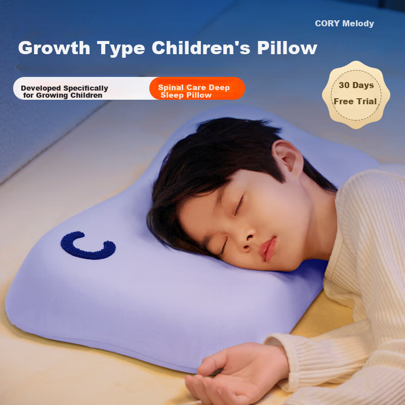 CORY Children's Pillow for Ages 1-3-6, Baby and Toddler All-Season Washable Pillow for Kindergarten and Elementary School Use