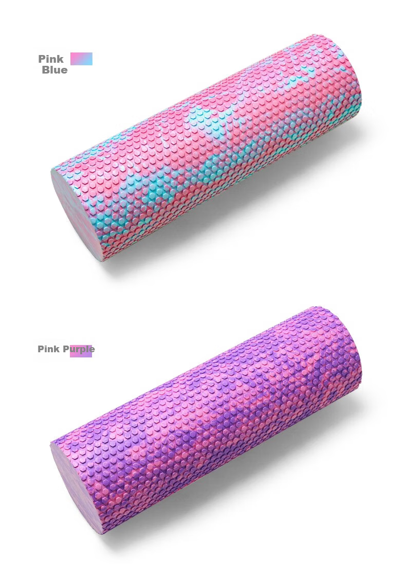 JOINFIT Foam Roller Leg Massager Muscle Relaxation Roller Small Floating Point Yoga Column for Men And Women, Pink And Blue 7