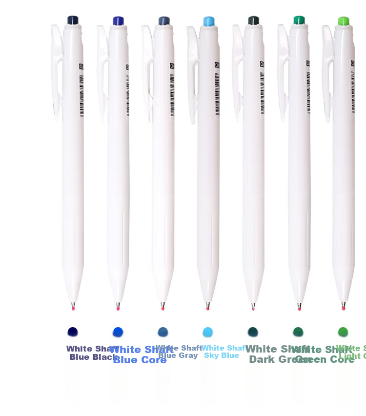 ZEBRA 0.4mm Retractable Bullet Tip Gel Pen, Colorful Student Drawing Signing Pen for Marking And Coloring, Journaling Pen, Ink Pen, JJS29-R1, White Barrel Black Ink, Pack of 10 8