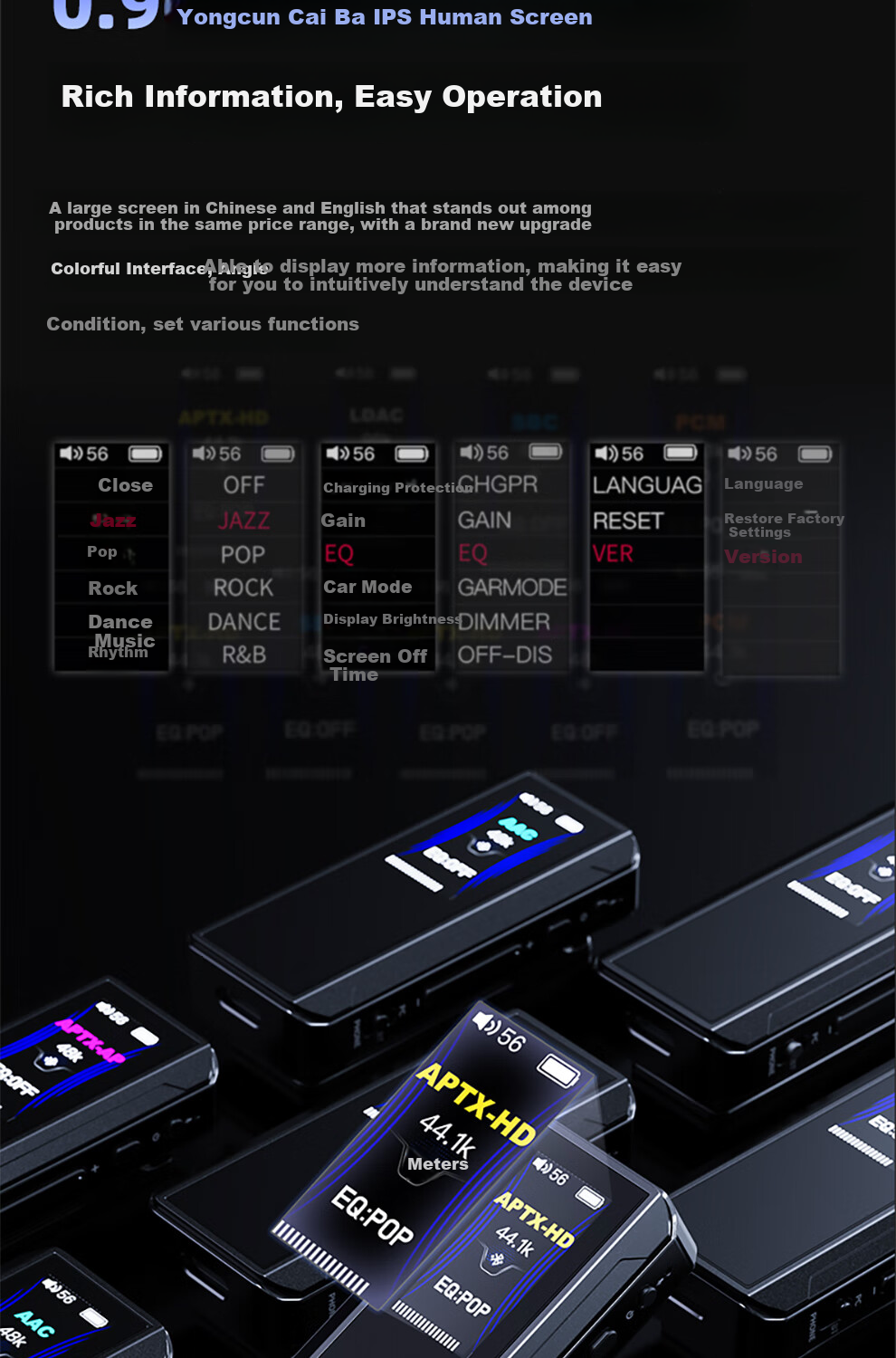 FiiO BTR13 Bluetooth 5.1 Decoding Headphone Amplifier with Microphone, Compatible with Computer Desktop Tablet Mobile Phone Speakers Sound Card Universal Black Decoder 12