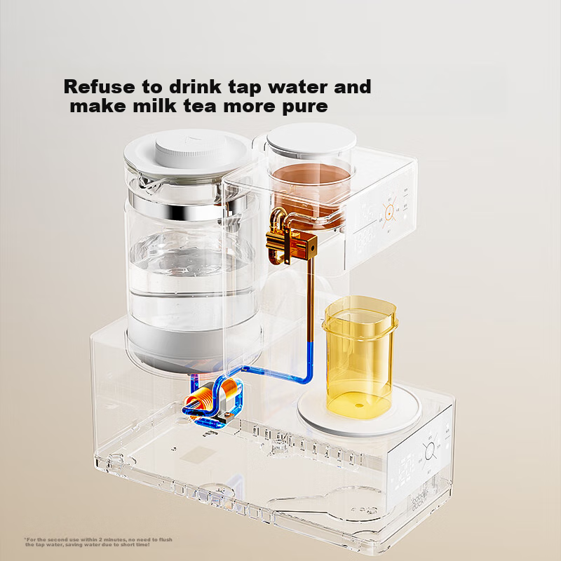Boboduck Constant Temperature Kettle Baby Formula Dispenser Three-In Milk Maker All-In Feeding Station with Temperature Control 1.5L 6292