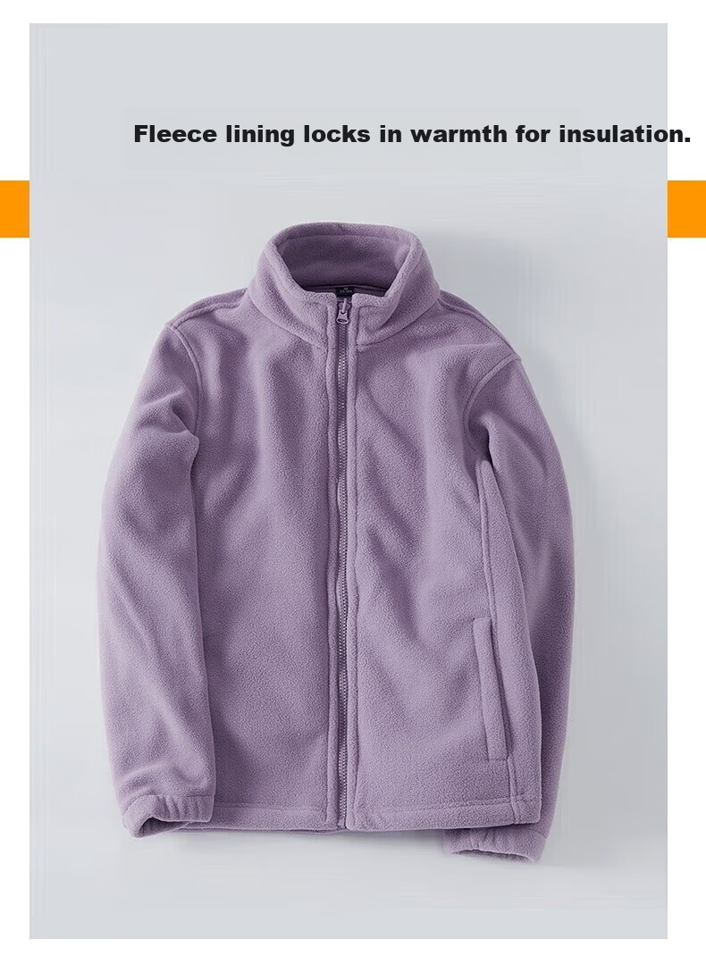 JEEP SPIRIT Unisex Single-Layer Outdoor Windproof, Warm And Cold-Resistant Jacket, Hiking Coat 5