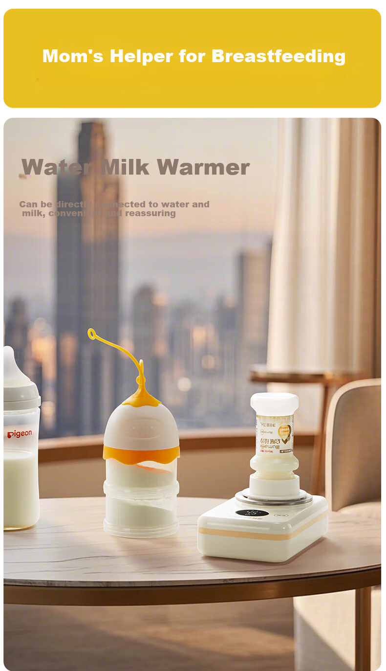 Feibi Pocket Pure Titanium Wireless Portable Milk Warmer, Baby On-The Hot Water Milk Warmer, Wireless Milk Warmer, Breast Milk Warming Device 21