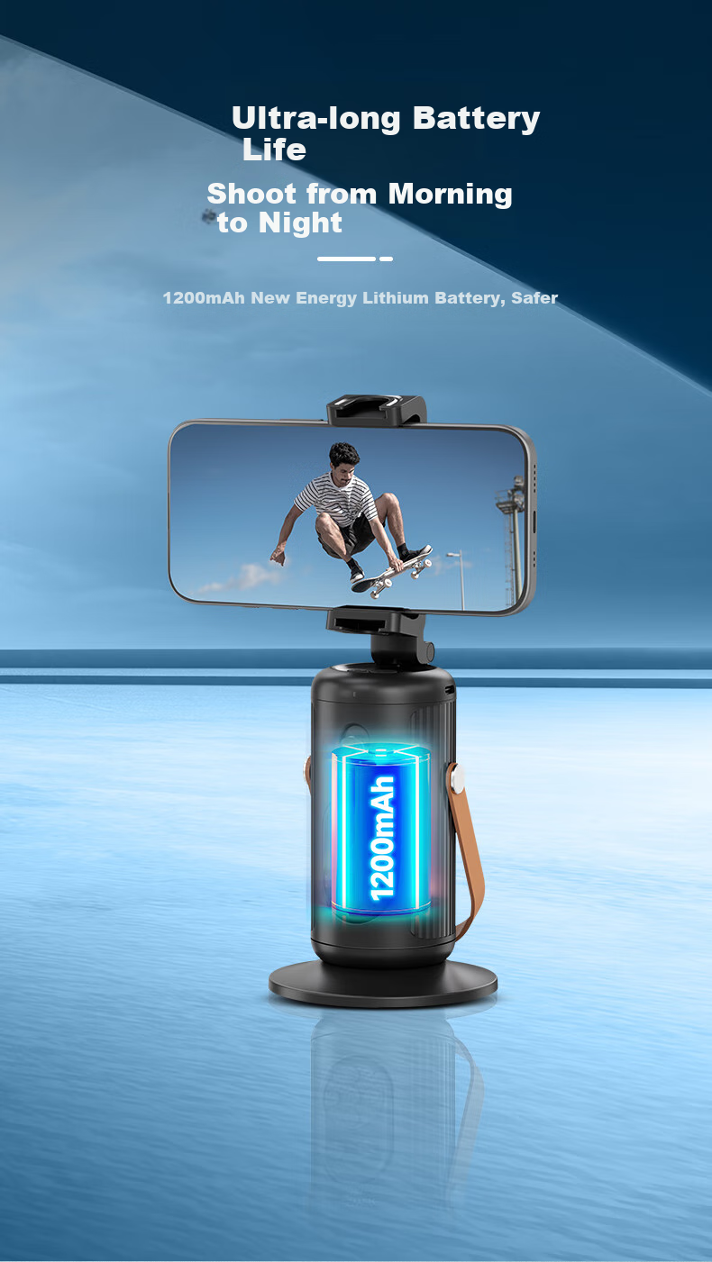 NEEWER 2025 New Smartphone Gimbal Follow-Up Device, Face Tracking Handheld Selfie Stick, 360-Degree Rotation Anti-Shake Three-Axis Gimbal, TikTok Live Streaming Equipment Complete Set for Selfie Recording And Vlog 9