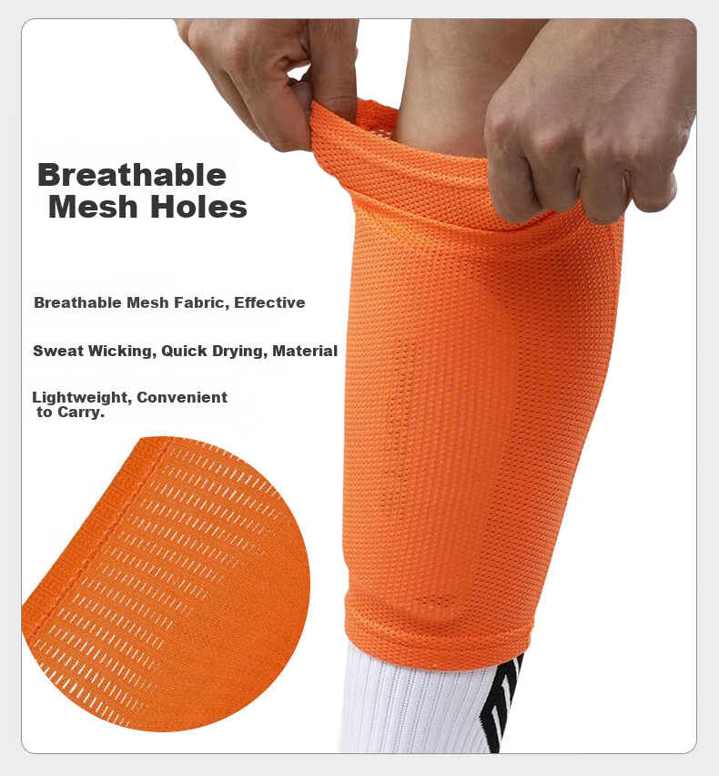 VICTORIATOURIST Soccer Shin Guards, Soccer Socks Three-Piece Set, Adult And Children Sports Socks, Professional Competition Insertable Protective Gear Sock Set 9