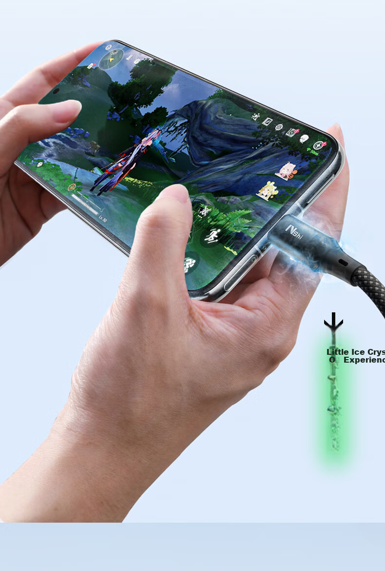 Nengshi Compatible with OPPO Data Cable, Type-C Charging Cable, 80W/65W Super Fast Charging, for FindX7/6/5/Reno12/11/10/9 Zhenwo Phones, Flash Charging Cable, 1 Meter 12